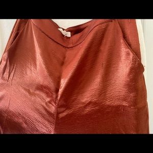 Honey Bella Perfect pants! Light red/orange/pink! Wide leg flare pants